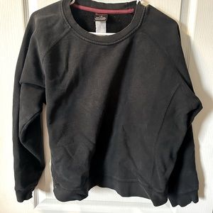Youth Large Black Crewneck